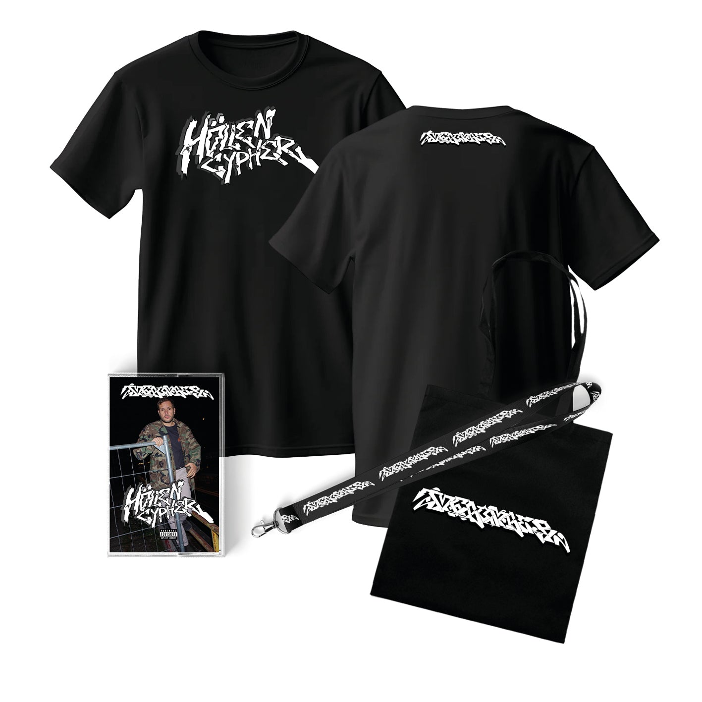 PRE-ORDER: MC Bomber - "Höllen Cypher" Tape Bundle