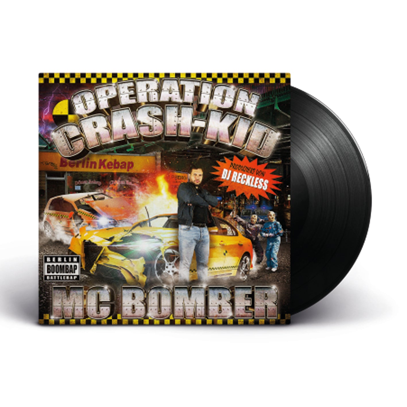 MC BOMBER - Operation Crash-Kid VINYL LP