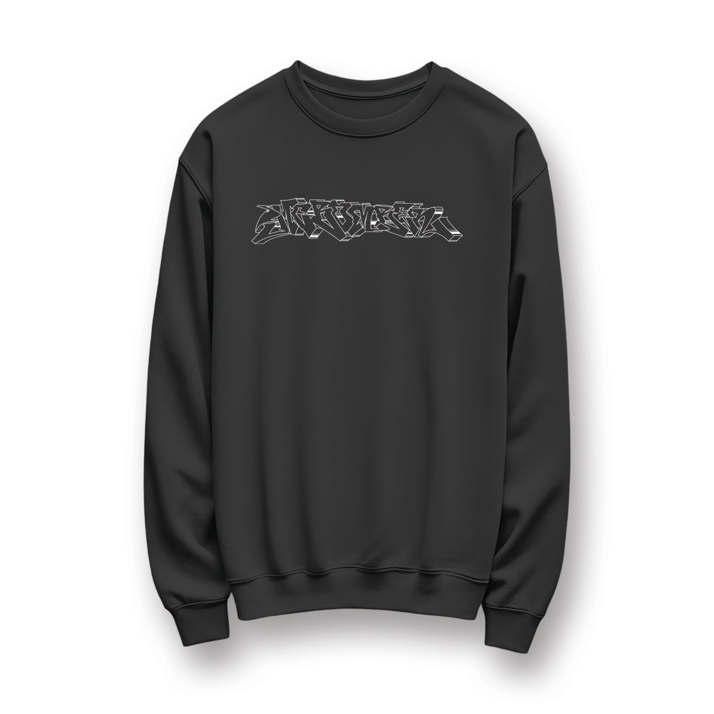 MC BOMBER - "BERLIN GRAFFSTYLE" SWEATSHIRT (black)