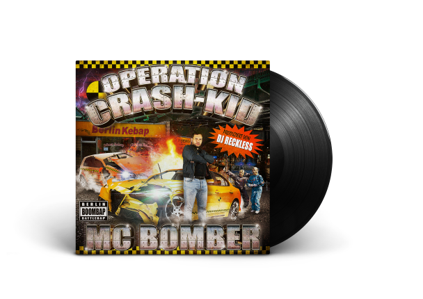 MC BOMBER - Operation Crash-Kid VINYL LP